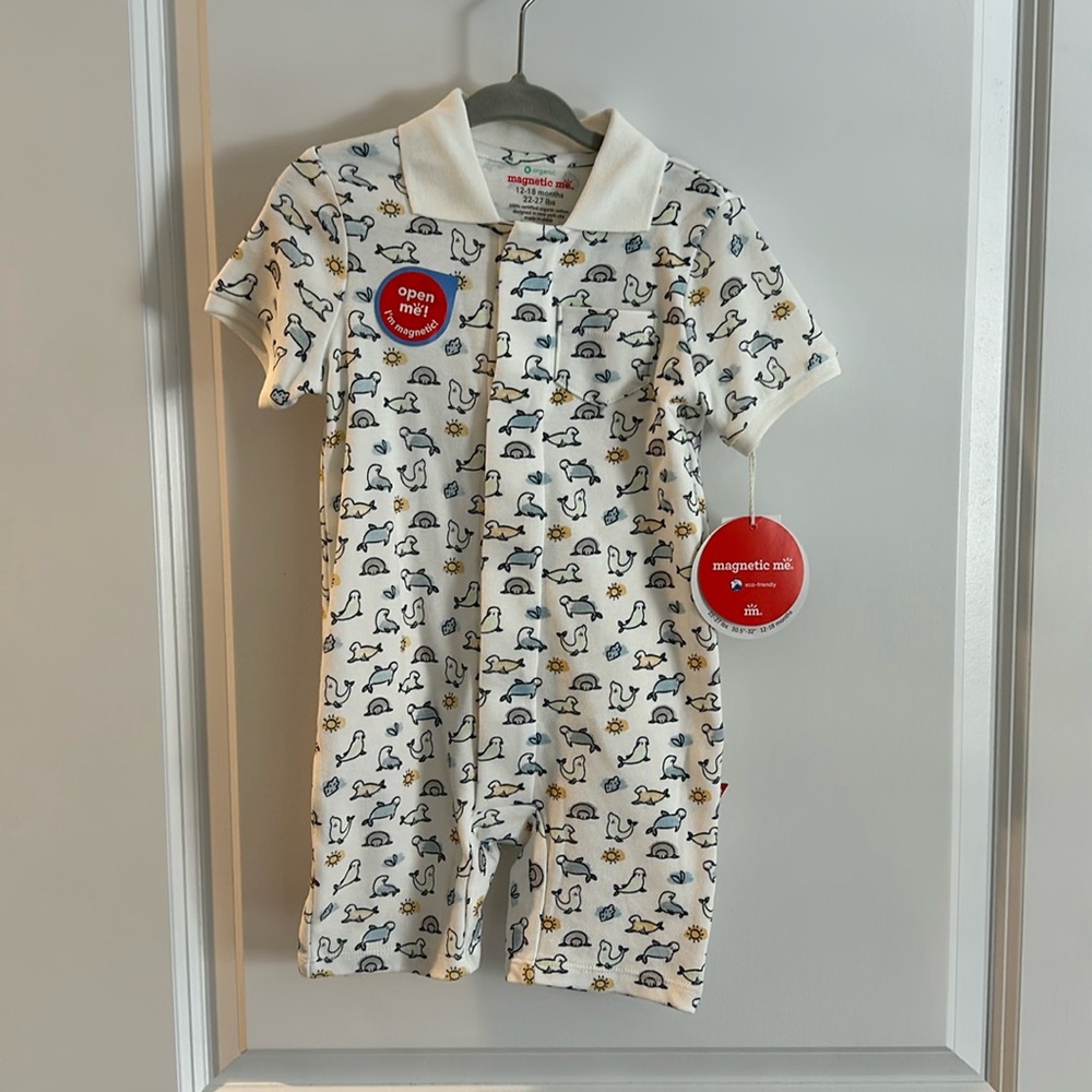 NWT magnetic me romper